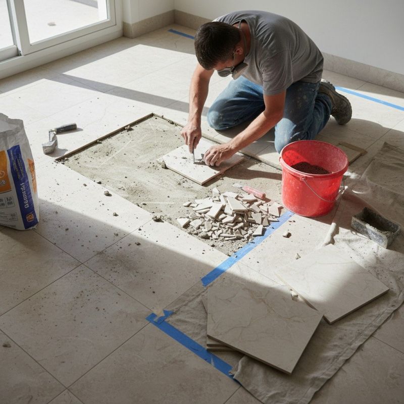 Floor Tile Repair